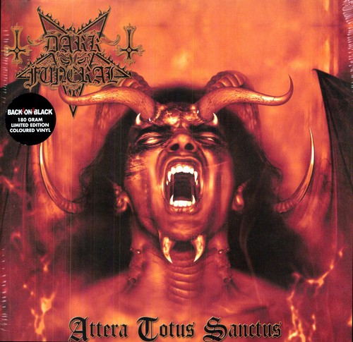 the album cover for Dark Funeral - Attera Totus Sanctus