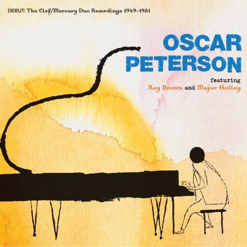 the album cover for Oscar Peterson - Debut: The Clef/Mercury Duo Recordings 1949-1951 [Remastered] [Box Set]