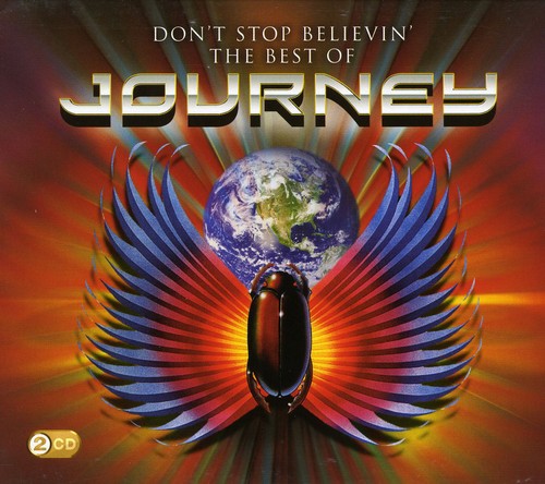 the album cover for Journey - Don't Stop Believin': The Best Of Journey [Import]