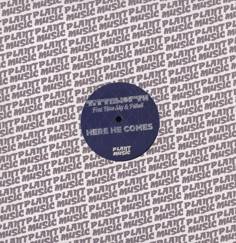 the album cover for Tittsworth - Here He Comes