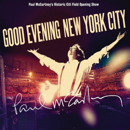 the album cover for Paul McCartney - Good Evening New York City [2CD/1DVD Combo] [Digipak] [O-Card]
