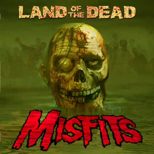 the album cover for Misfits - Land Of The Dead [Clear Red Vinyl] [Limited Edition]