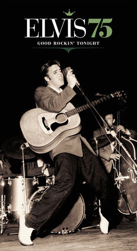 the album cover for Elvis Presley - Elvis 75: Good Rockin Tonight