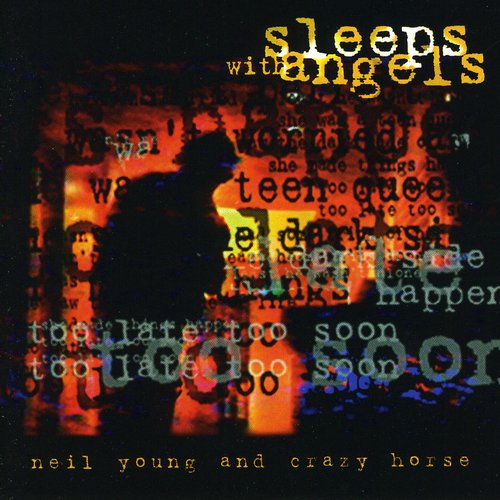 the album cover for Neil Young - Sleeps with Angels