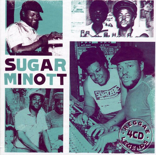 the album cover for Sugar Minott - Reggae Legends