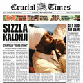 the album cover for Sizzla - Crucial Times