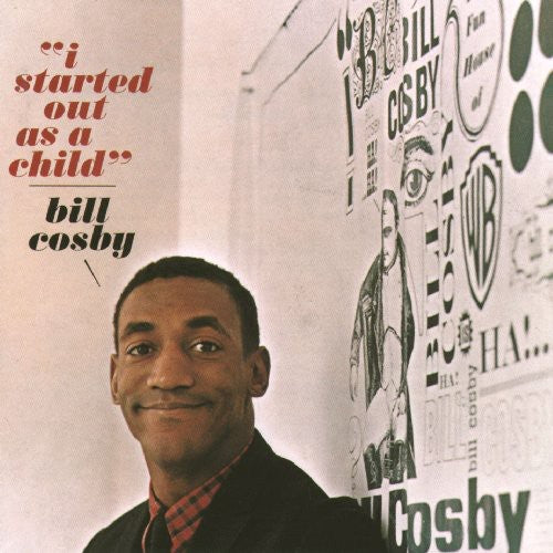 the album cover for Bill Cosby - I Started Out As A Child