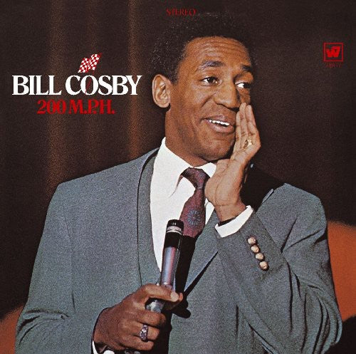 the album cover for Bill Cosby - 200 MPH