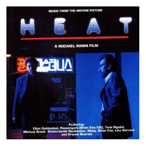 the album cover for Various Artists - Heat (Music From the Motion Picture)