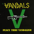 the album cover for The Vandals - Peace Thru Vandalism Ep
