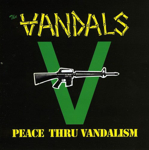 the album cover for The Vandals - Peace Thru Vandalism Ep