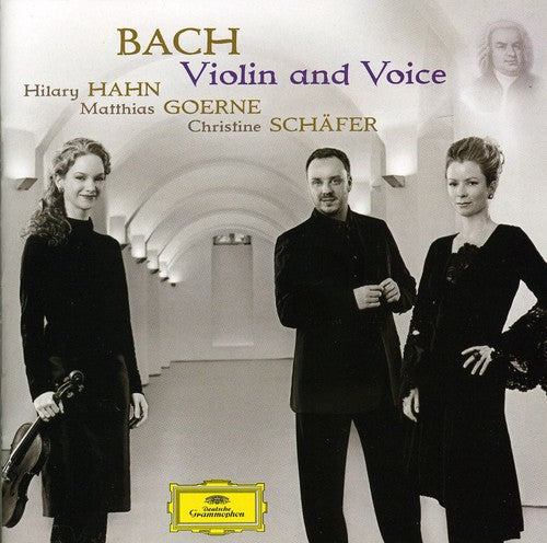 the album cover for Hilary Hahn - Violin & Voice