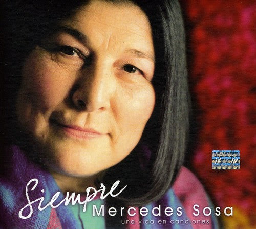 the album cover for Mercedes Sosa - Siempre-Una Vida En Canciones [Import]