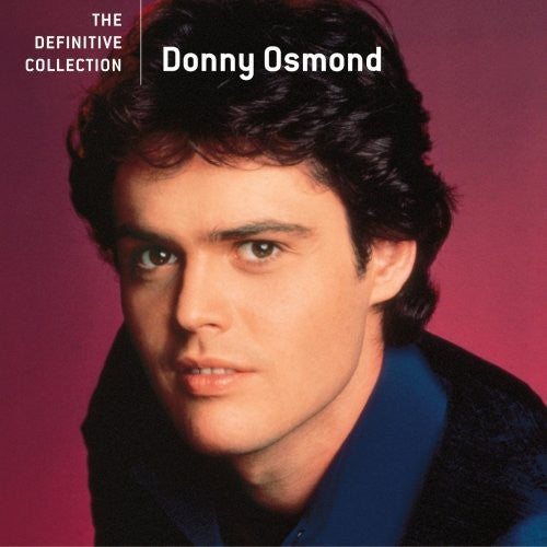 the album cover for Donny Osmond - The Definitive Collection