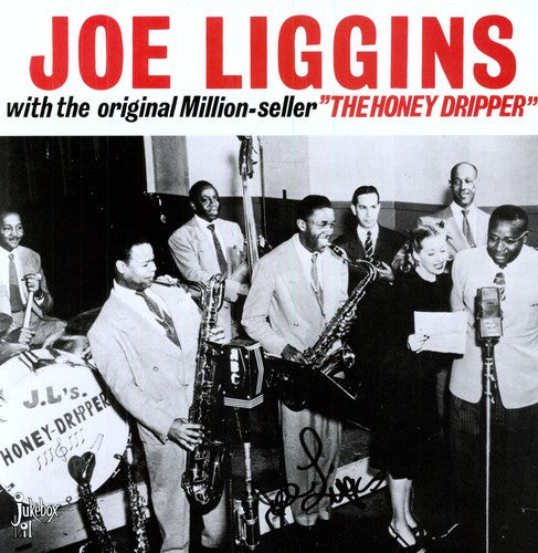 the album cover for Joe Liggins - Honeydripper
