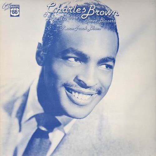 the album cover for Charles Brown - Race Track Blues