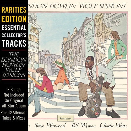 the album cover for Howlin' Wolf - The London Howlin' Wolf Sessions