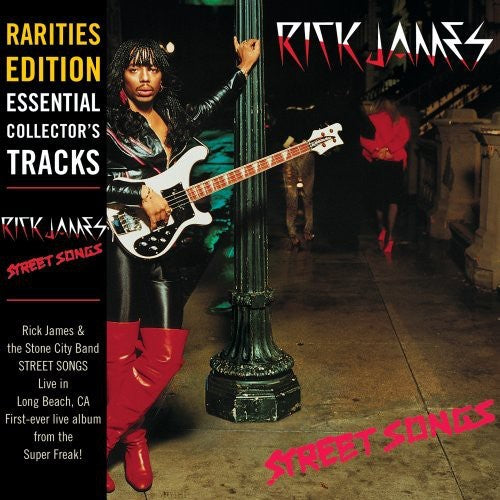 the album cover for Rick James - Street Songs