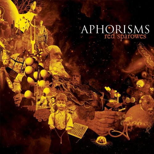 the album cover for Red Sparowes - Aphorisms [EP] [Orange Vinyl]
