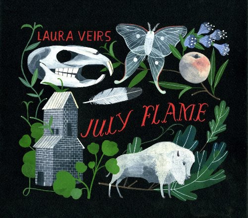 the album cover for Laura Veirs - July Flame
