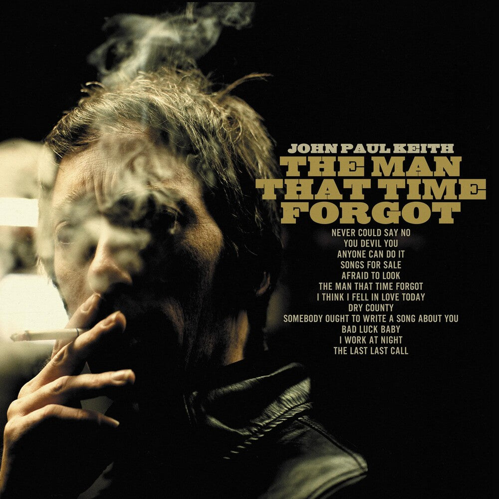 the album cover for John Keith Paul & The One Four Fives - The Man That Time Forgot