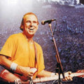the album cover for Jimmy Buffett - Feeding Frenzy - Live