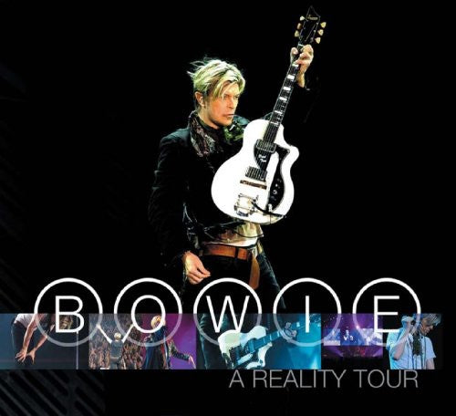 the album cover for David Bowie - A Reality Tour