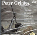 the album cover for BENJAMIN BRITTEN - Peter Grimes