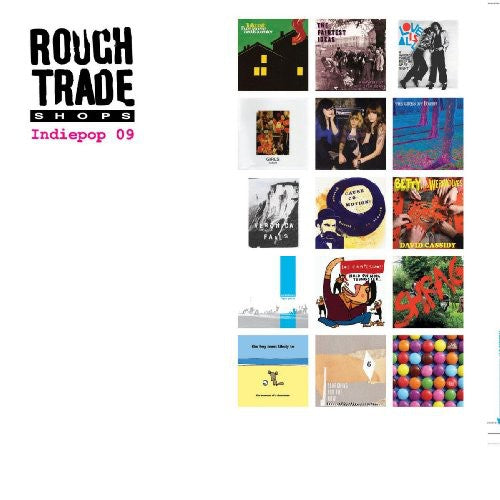 the album cover for Rough Trade Indie Pop 09 - Rough Trade Indie Pop 09