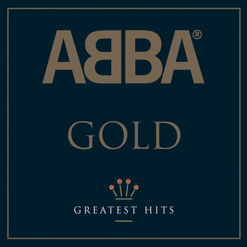 the album cover for ABBA - Gold