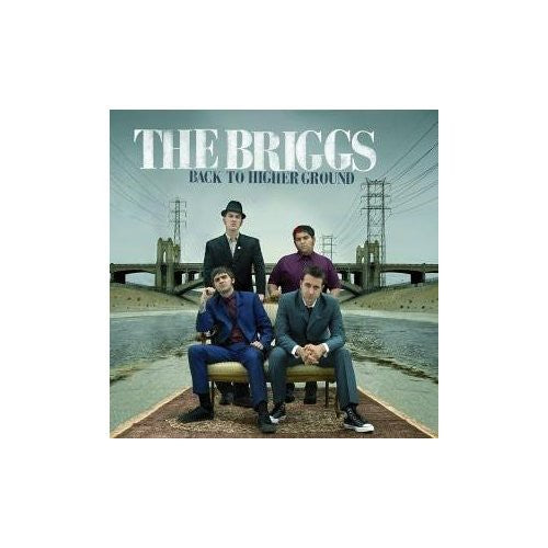 the album cover for Briggs - Back To Higher Ground [Blue Vinyl]