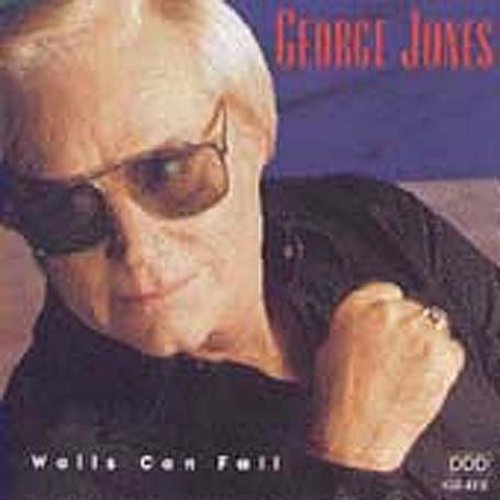 the album cover for George Jones - Walls Can Fall