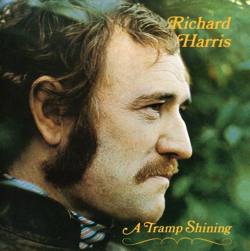 the album cover for Richard Harris - Tramp Shining