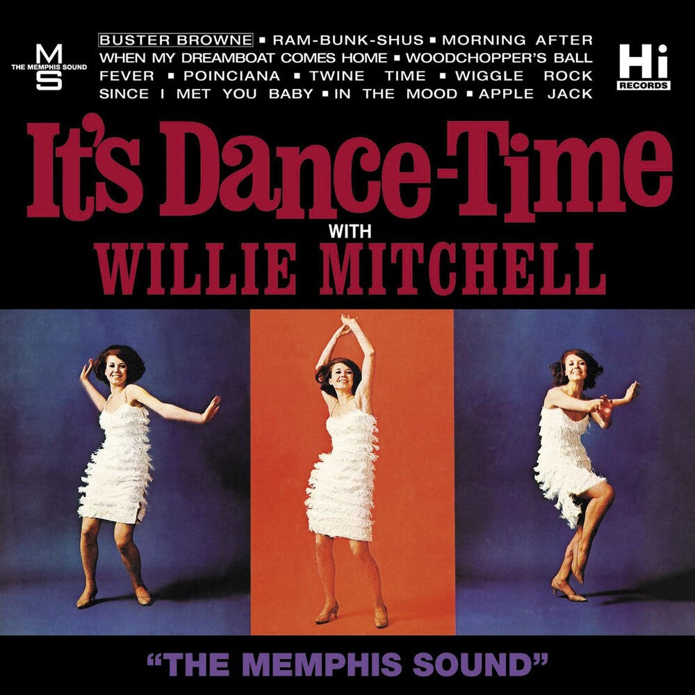 the album cover for Willie Mitchell - It's Dance Time