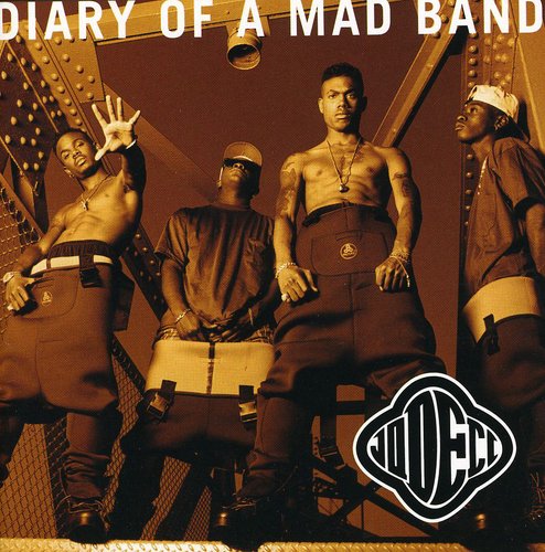 the album cover for Jodeci - Diary of a Mad Band