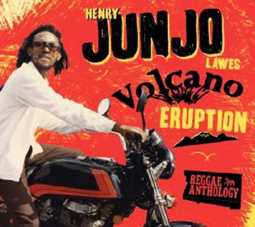the album cover for Henry Lawes junjo - Volcano Eruption: Reggae Anthology
