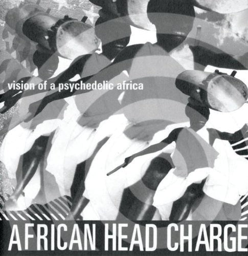 the album cover for African Head Charge - Vision Of A Psychedelic Africa