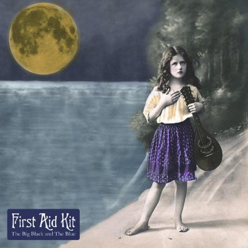 the album cover for First Aid Kit - The Big Black and The Blue