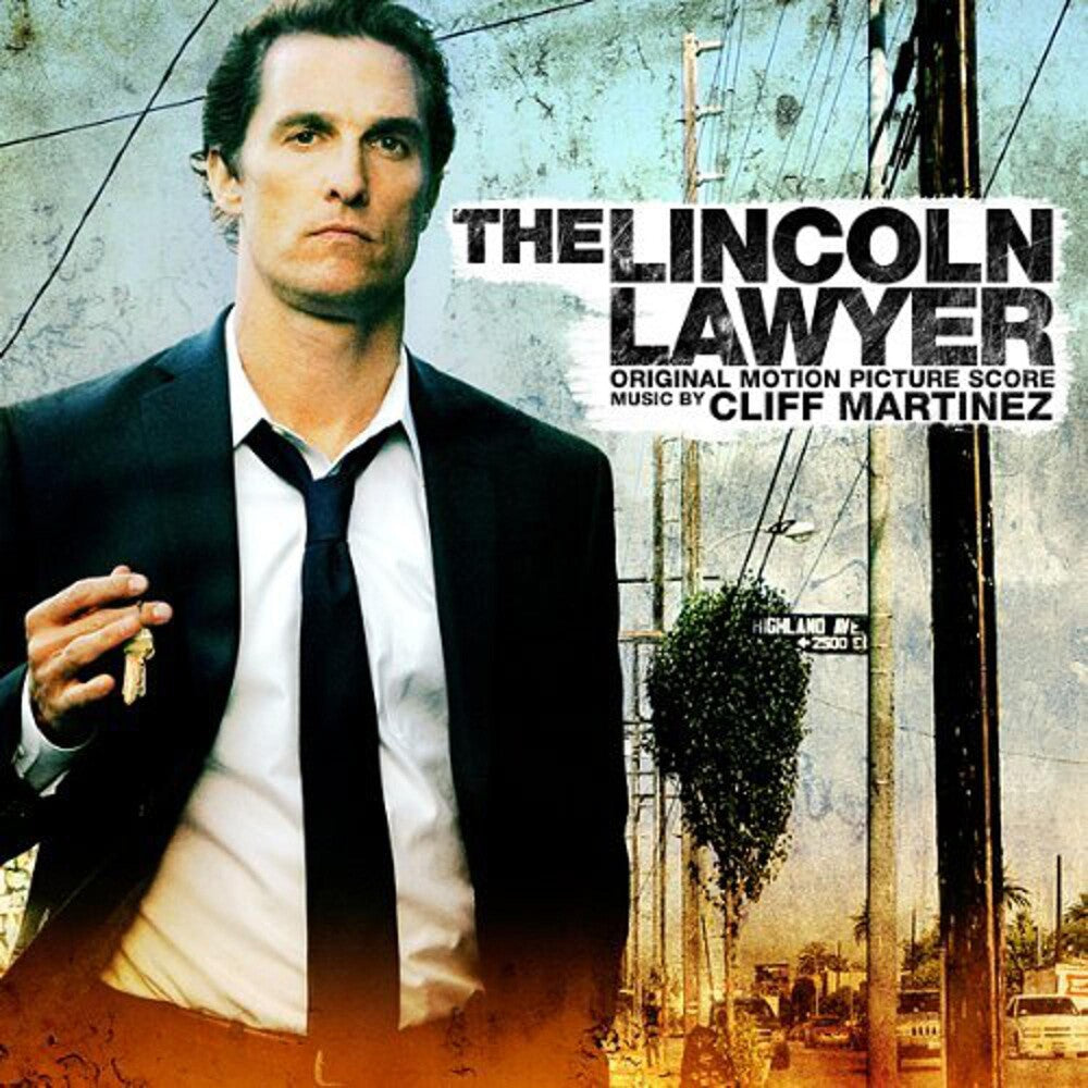 the album cover for Cliff Martinez - The Lincoln Lawyer (Original Motion Picture Score)