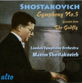 the album cover for London Symphony Orchestra - Symphony 5: Gadfly Suite