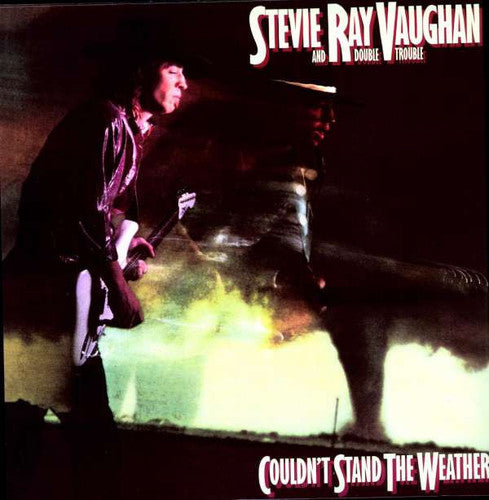 the album cover for Stevie Ray Vaughan - Couldn't Stand The Weather