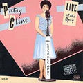 the album cover for Patsy Cline - Live At The Opry