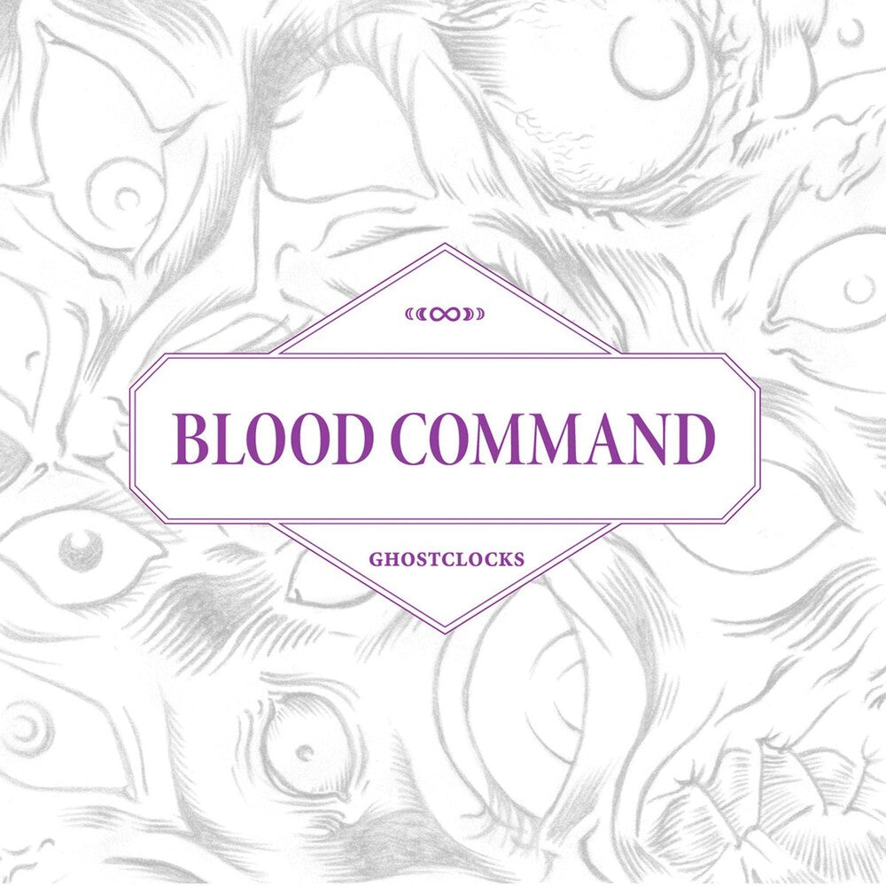 the album cover for Blood Command - Ghostclocks