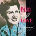 the album cover for Patsy Cline - Sings Songs of Love
