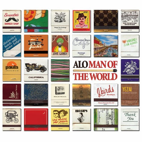 the album cover for ALO - Man Of The World [LP]