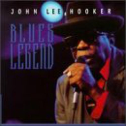 the album cover for John Lee Hooker - Blues Legend