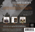 the album cover for E. CARTER - Complete String Quartet