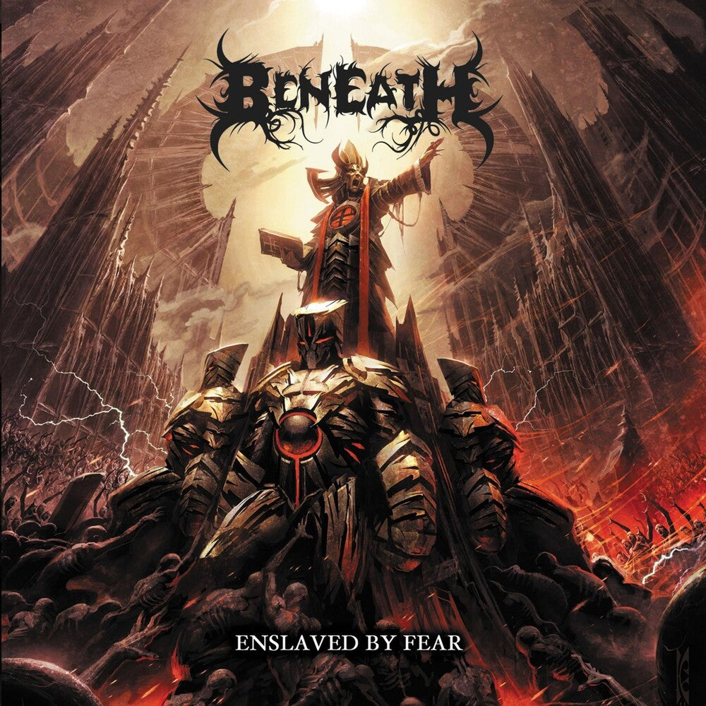 the album cover for Beneath - Enslaved By Fear