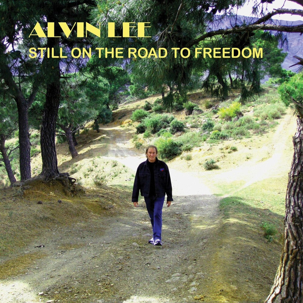 the album cover for Alvin Lee - Still on the Road to Freedom