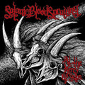 the album cover for Satanic Bloodspraying - At the Mercy of Satan